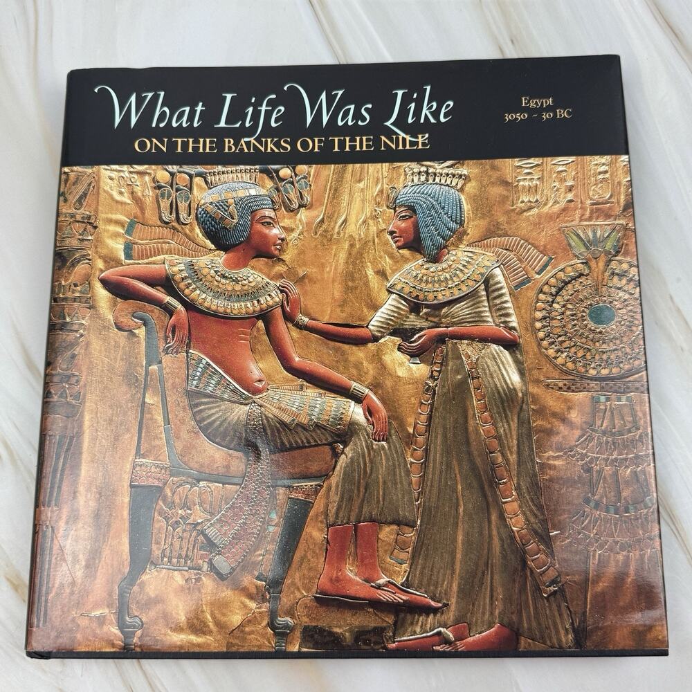 What Life Was Like Banks Of The Nile Hardcover Time Life Books Egypt‎ Like New